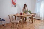 Table with extendable top GREG
