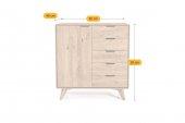 High chest of drawers GREG