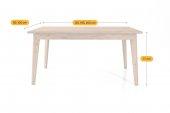 Table with extendable top GREG