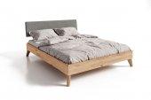 Greg bed with upholstered headboard