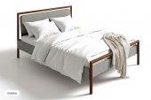 Bed with upholstered headboard LIRA