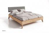 Greg bed with upholstered headboard