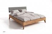 Greg bed with upholstered headboard