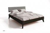 Greg bed with upholstered headboard