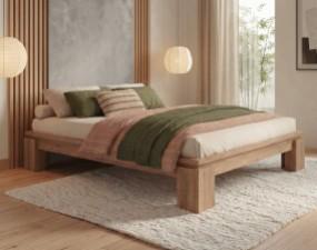 High bed frame VINCI