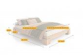 Low bed frame VINCI