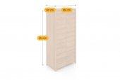 Wardrobe VINCI 2-doors