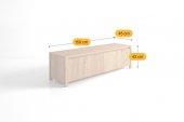 Low chest of drawers VINCI 