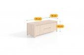 Low chest of drawers VINCI 