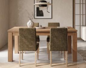 Table with extendable top VINCI 