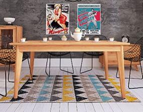 Table with extendable top GREG