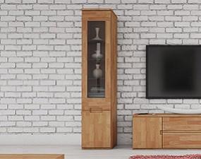 Narrow glass-case VENTO 