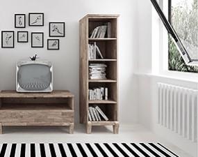 Narrow bookcase BONA 
