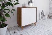Chest of drawers high BIANCO