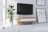TV stand low BIANCO