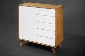 Chest of drawers high BIANCO