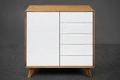 Chest of drawers high BIANCO
