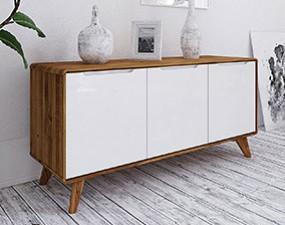 Chest of drawers wide BIANCO