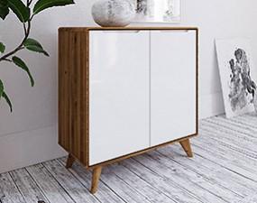 Chest of drawers high BIANCO