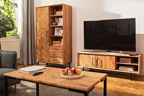ABIES - Kolekcja mebli do salonu z drewna litego