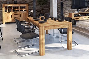 CUBIC - Kolekcja mebli do jadalni z litego drewna