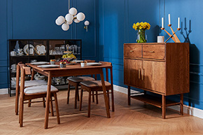 LIRA - Kolekcja mebli do jadalni z litego drewna