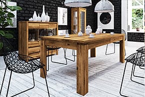 VINCI - Kolekcja mebli do jadalni z litego drewna