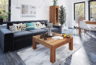 Table with leaves VENTO  